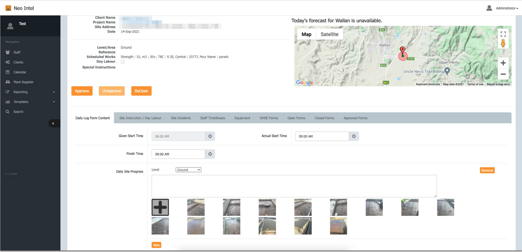 screenshot of Neo Intelligence